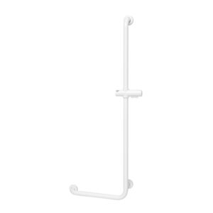 Suihkutanko 440+1000 mm, vasenkätinen, Ø 32 mm, valkoinen, sis. Suihkupidikkeen