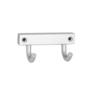 Hani-tuote 6825 U-koukusto kahdella koukulla, hopea