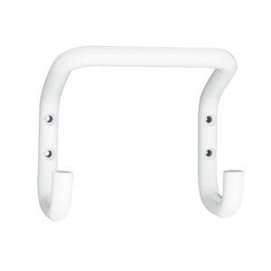 Hani-tuote 9480 iso kaksoiskoukku kääntyvällä ylälaidalla, valkoinen