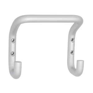 Hani-tuote 9485 iso kaksoiskoukku kääntyvällä ylälaidalla, hopea