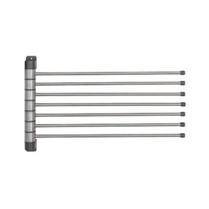 Hani-tuote 3076 kuivausoksa 7:llä oksalla, ruostumatonta terästä