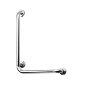 L-mallinen tukikahva seinälle, ruostumatonta terästä