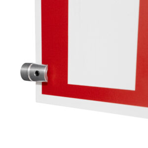 Opastekilven kulma, johon on asennettu kilpikiinnike