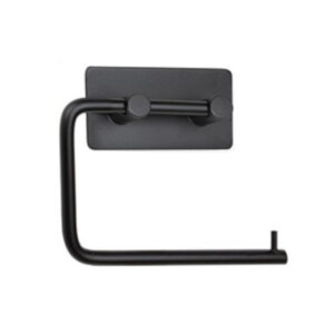 Korpi wc-paperiteline, tarrakiinnitys, musta