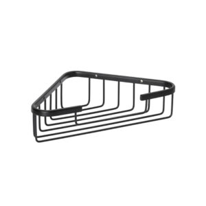 Kaamos suihkukori, kulmamalli, musta messinki