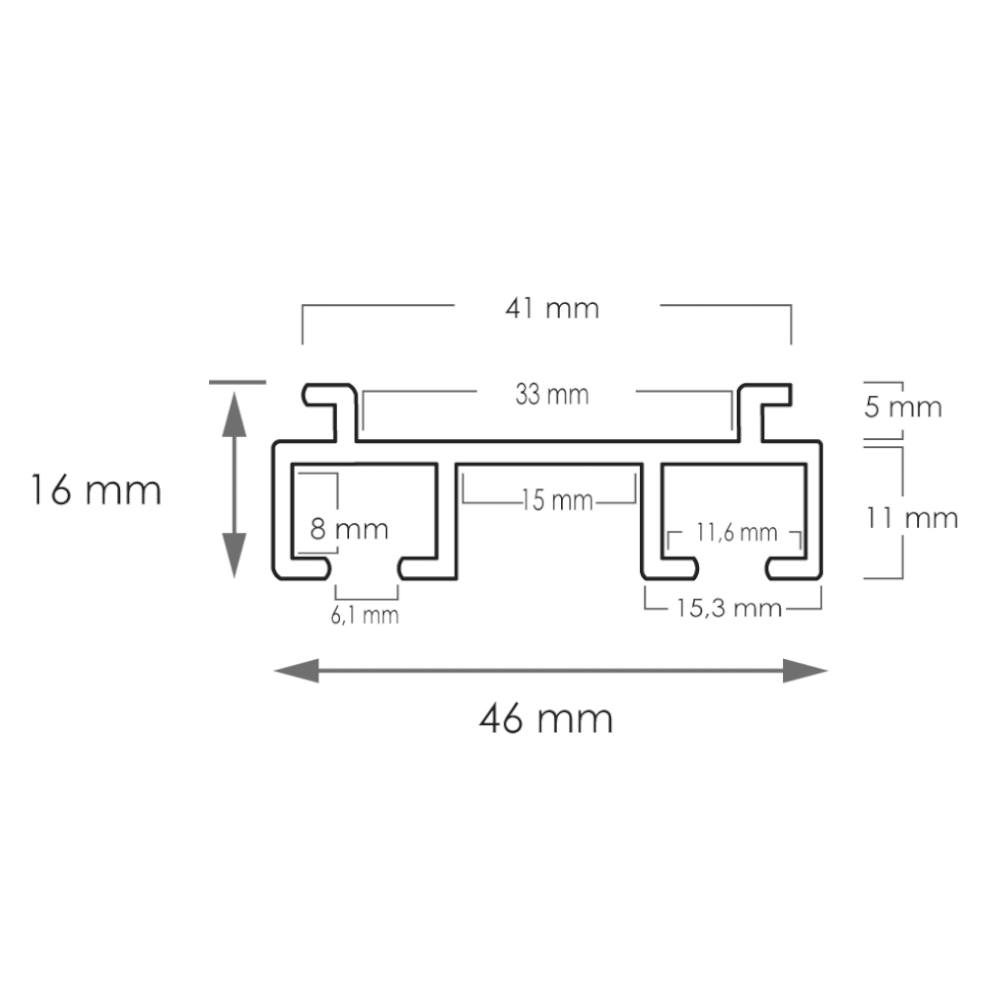 Kaksiurainen verhokisko - Image 2