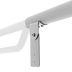 Käsisuihkunpidike tukikaiteeseen, taittuva rst