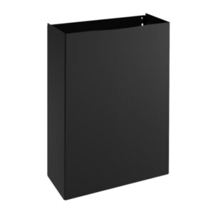 Korpi roska-astia 36L, kanneton, musta