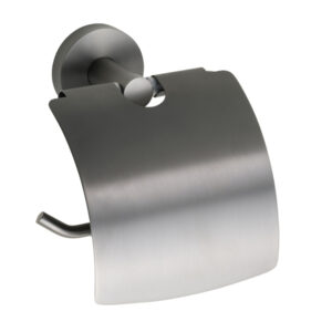 Tuhka WC-paperiteline kannella, harjattu grafiitti