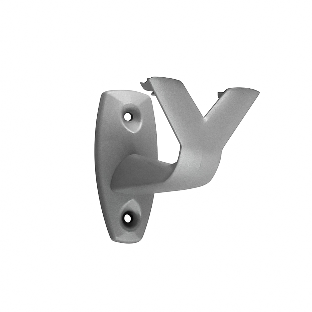 Käsijohteen kannake valettu alumiini HL40, Valkoinen