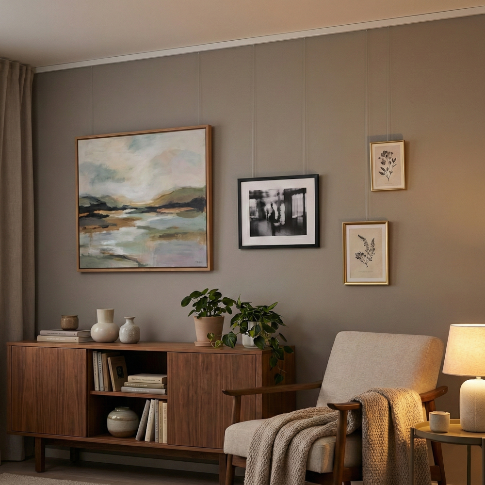 Taulusiima 150 cm ja jousiripustin 4 kg - Image 3